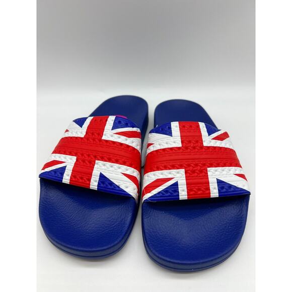 Adidas Originals Adilette Great Britain Slides G55377 Men’s Size 4 NWT